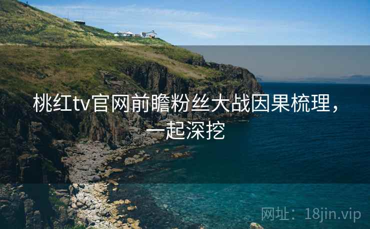 桃红tv官网前瞻粉丝大战因果梳理,一起深挖 桃红tv官网前瞻粉丝大战因果梳理,一起深挖
