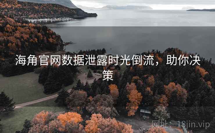 海角官网数据泄露时光倒流，助你决策